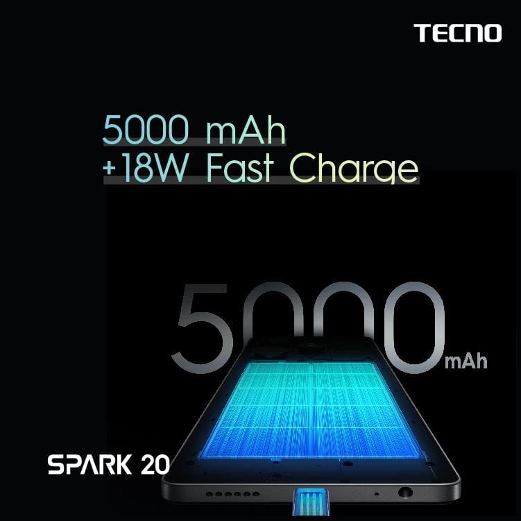 Tecno Spark 20 Battery