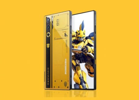 Transform your phone experience with the limited edition Redmagic 9 Pro Plus, a robot-inspired smartphone featuring a sleek design and eye-catching graphics.