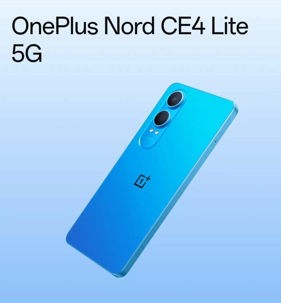 oneplus nord ce 4 lite blue color variant