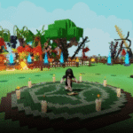Grow a Garden: Unearth Ghoul Garden Part 3 Spooky Secrets 3 Image from Grow a Garden's Halloween update, Ghoul Garden Part 3, showing the Harvest Reaper event and spooky crops.