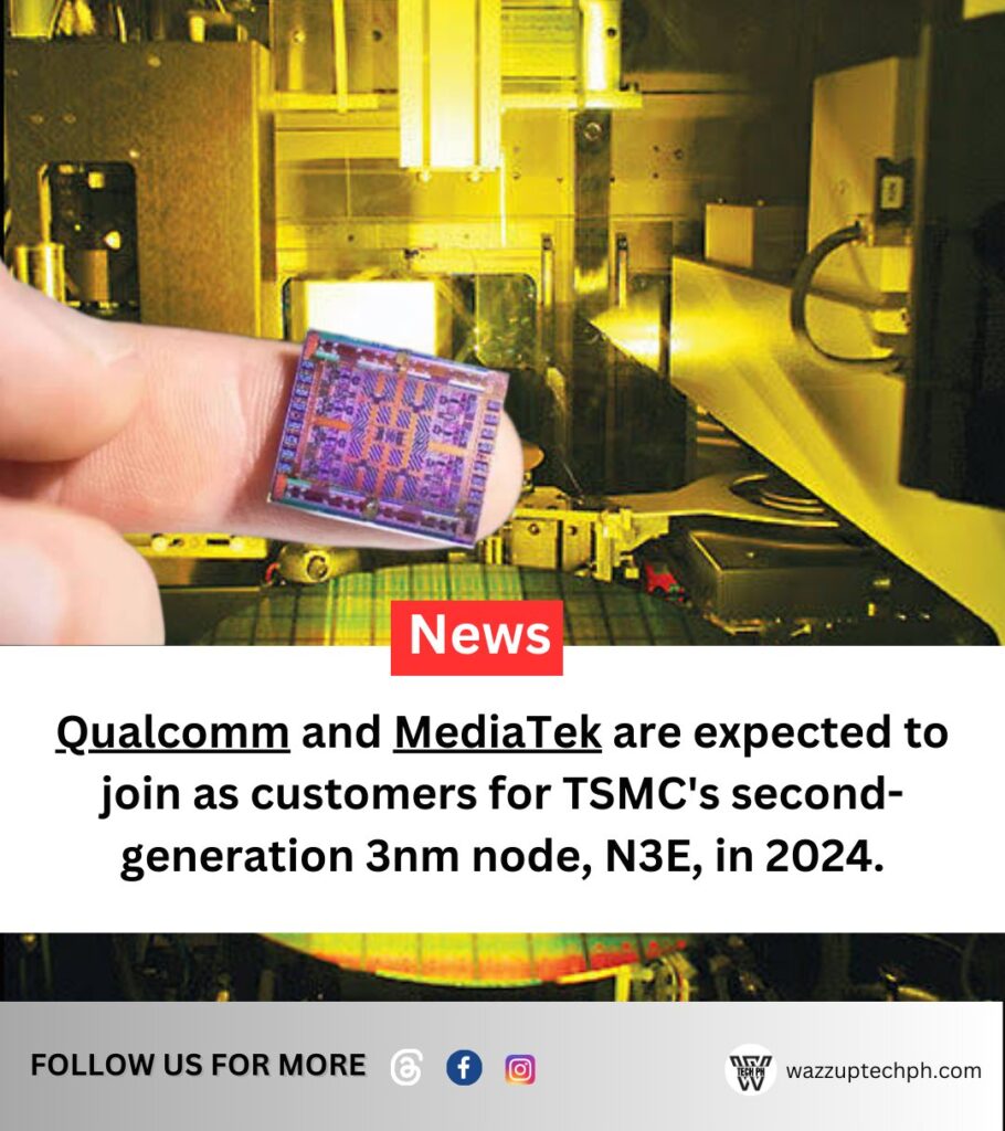 TSMC's 3nm Production to Reach 100,000 Wafers a Month by 2024 1 TSMC 3nm qualcomm and mediatek