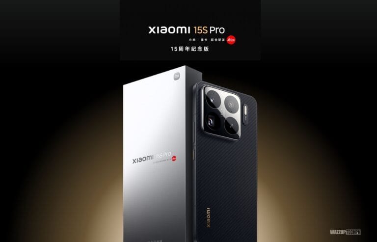 Xiaomi 15s Pro launched as Xiaomi’s first smartphone powered by its in-house Xring O1 chip. Product shot of the Xiaomi 15S Pro smartphone in black, showcasing its rear camera array and textured back. The Xiaomi box is also visible. The phone is presented as a 15th-anniversary edition.