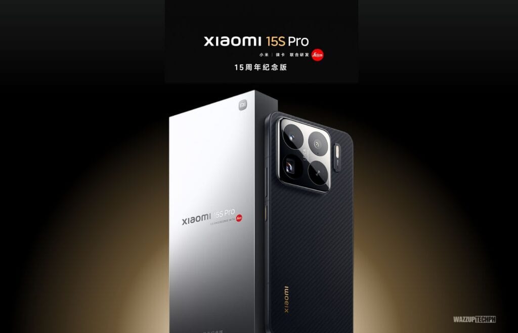 Xiaomi 15s Pro launched as Xiaomi's first smartphone powered by its in-house Xring O1 chip. 1 Product shot of the Xiaomi 15S Pro smartphone in black, showcasing its rear camera array and textured back. The Xiaomi box is also visible. The phone is presented as a 15th-anniversary edition.