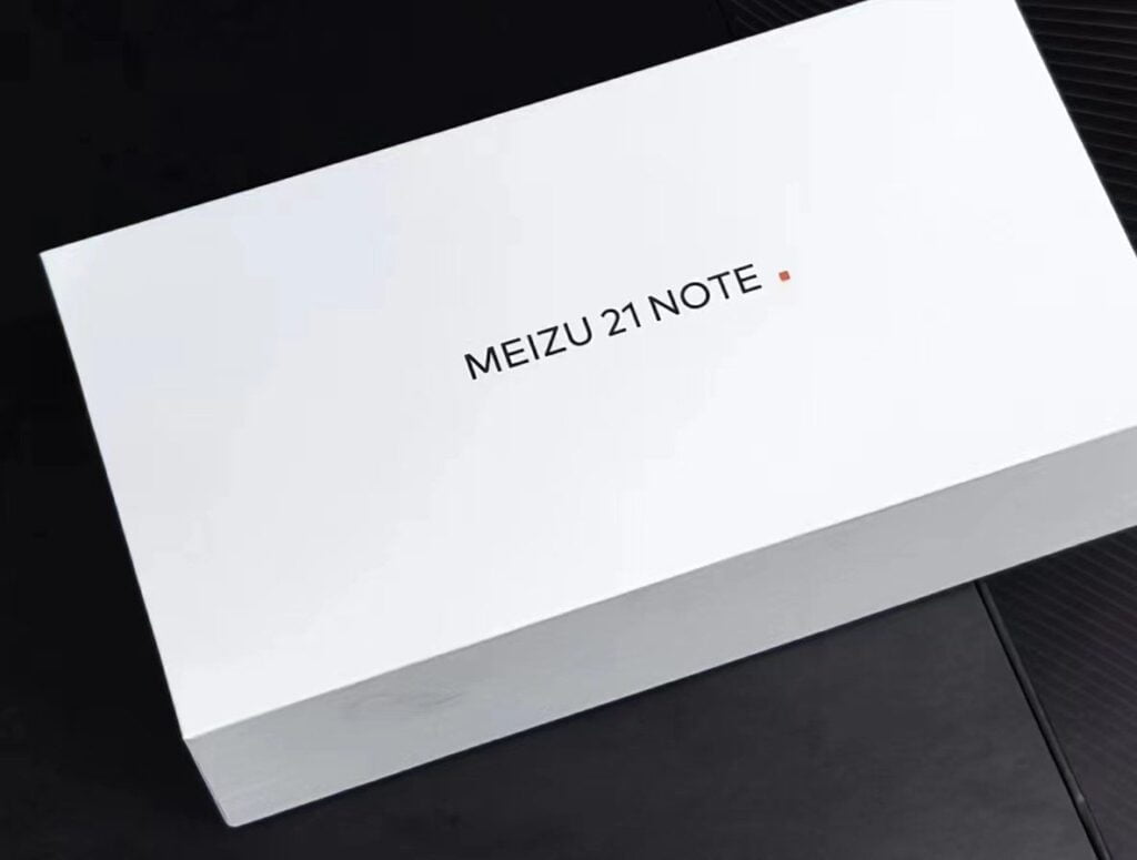 Meizu 21 Note: Here's what we know! 2 box of meizu 21 note