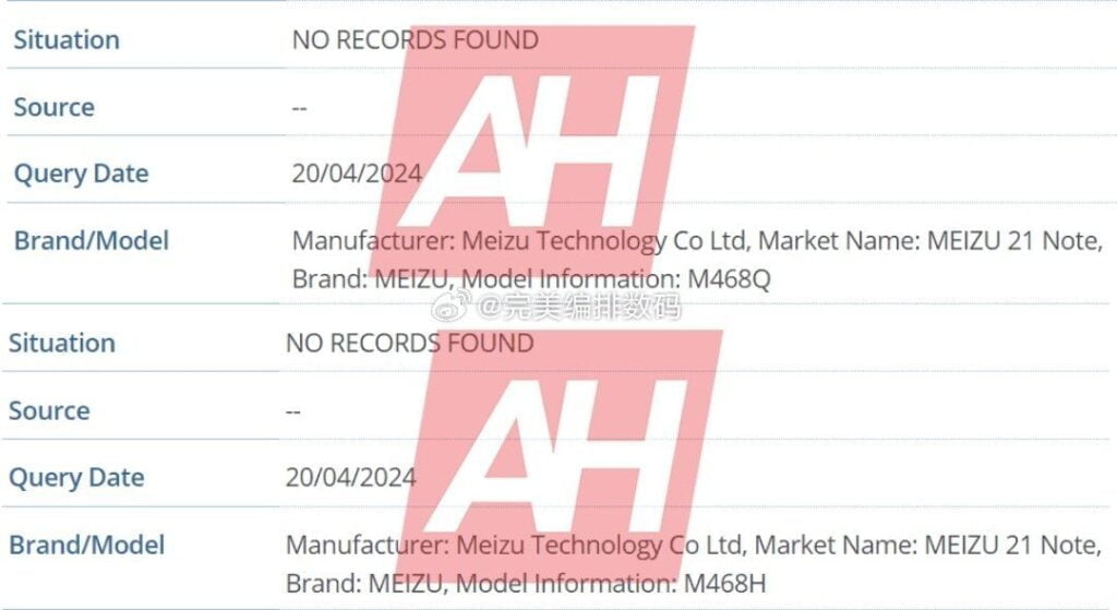 Meizu 21 Note: Here's what we know! 1 meizu 21 note 3c cetifications