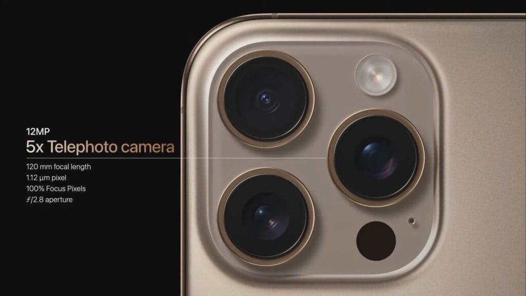 Unveiling the Power: Sony IMX Sensors in the iPhone 16 Pro & Pro Max 3 a smartphone camera iphone 16 pro max telephoto sensor