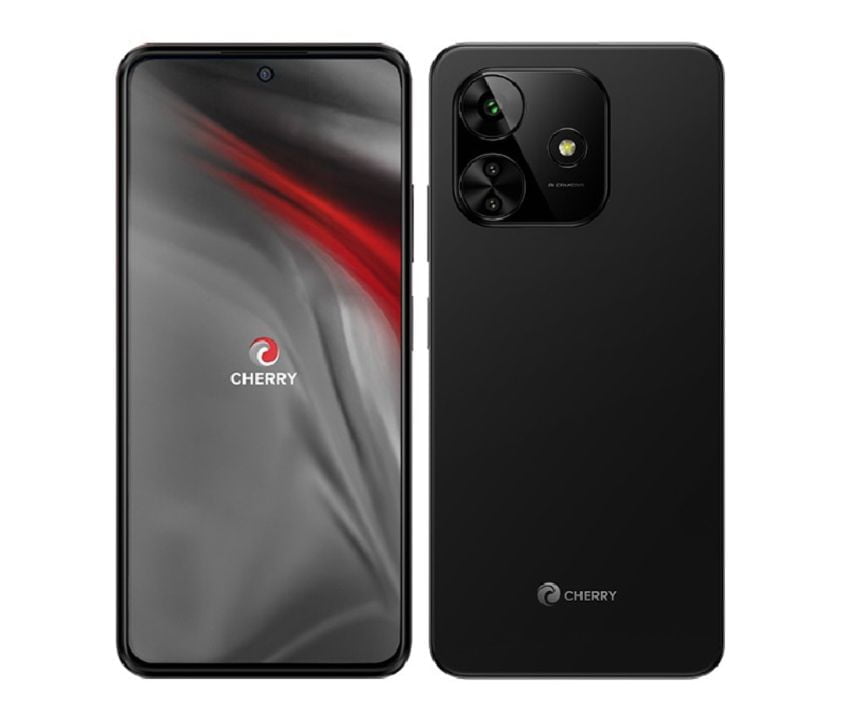 CHERRY Aqua S11 Pro: Amoled Display, Helio G99 and 5000mah Battery 1 Cherry Aqua S11 Pro showing front and back panel with 'cherry' logo