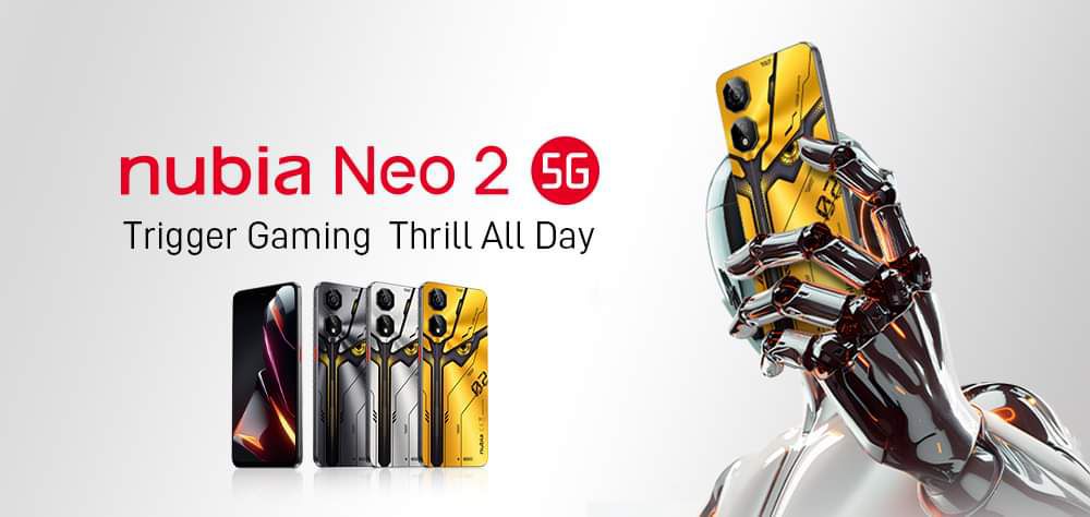 Nubia Neo 2 5G a futuristic design