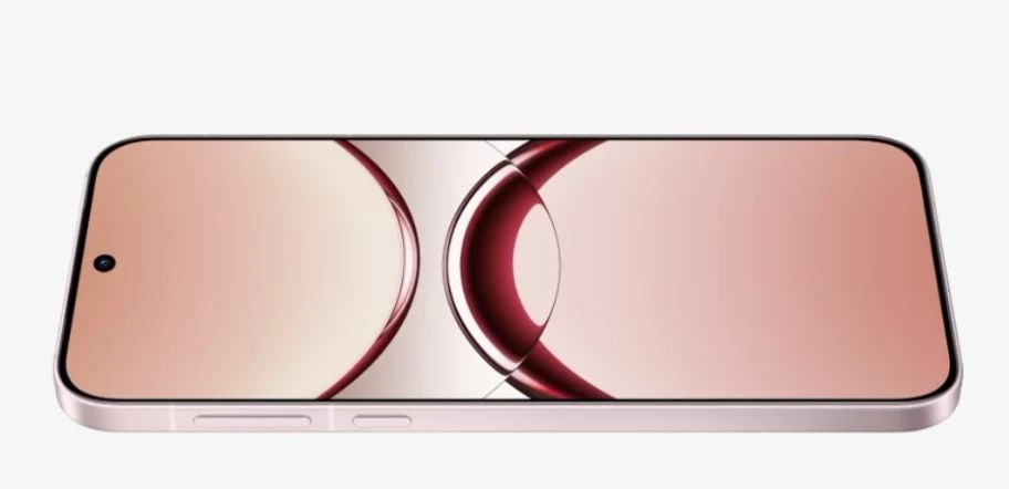 a smartphone oppo find x8 5g in color pink wigh stunning display