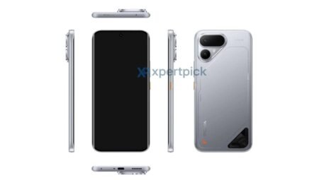 Tecno Pova Curve 2: Rendered images reveal the phone's design, including front, back, and side views.
