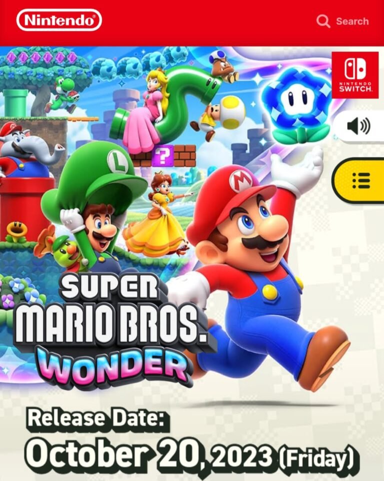 Super Mario Bros. Wonder: A New Adventure for the Nintendo Switch