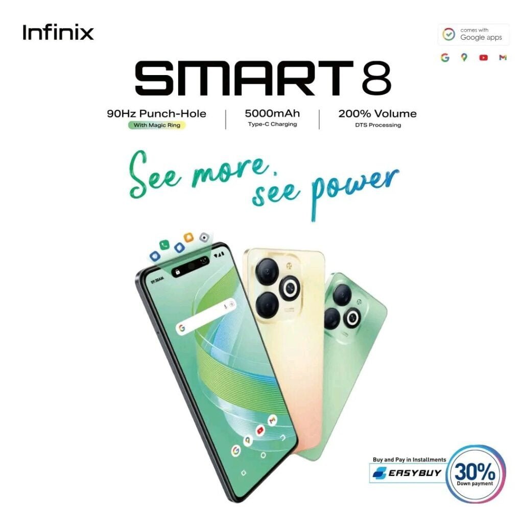 Infinix Smart 8: Specs, Design, and Price Leaked