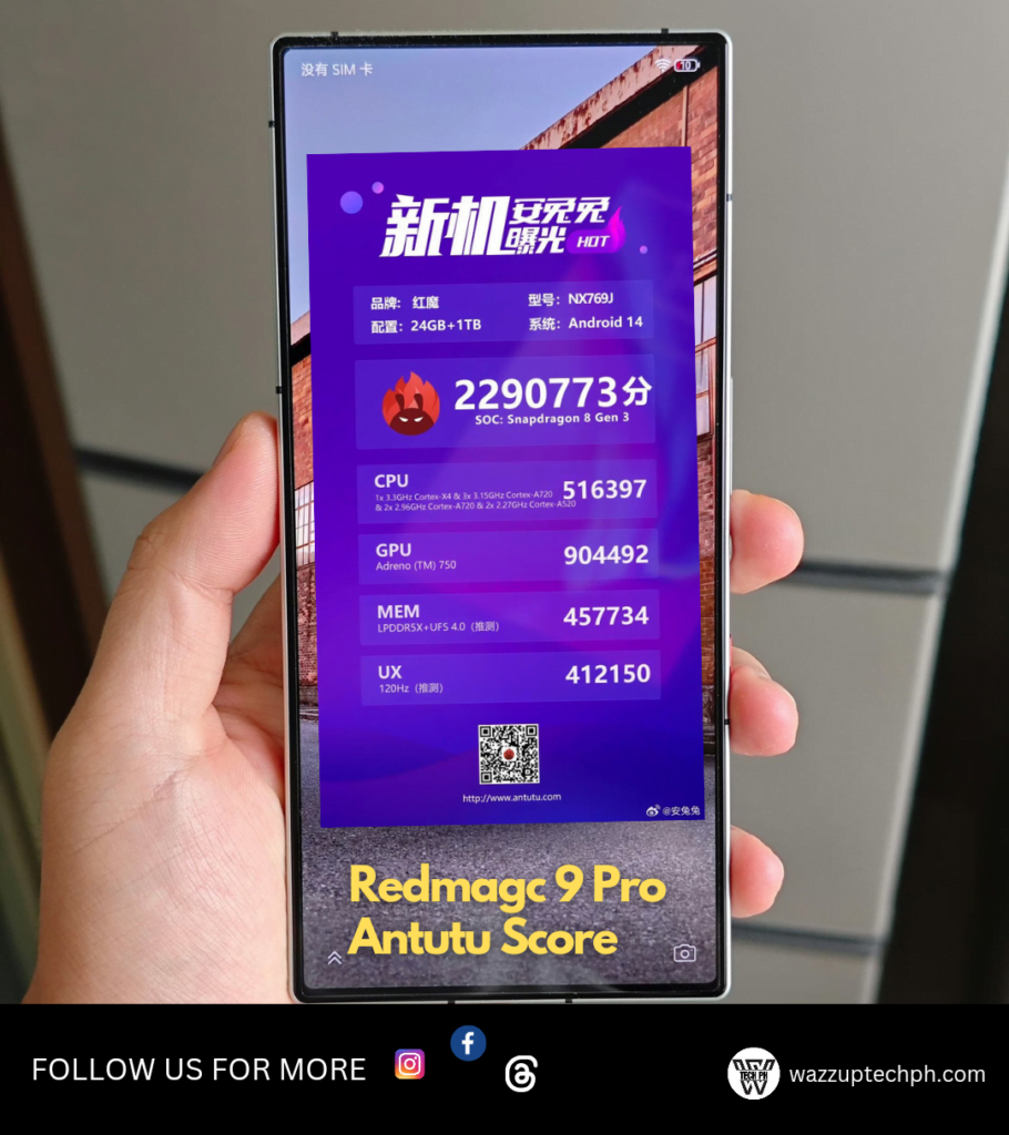 RedMagic 9 Pro Dominates AnTuTu Benchmark Scores