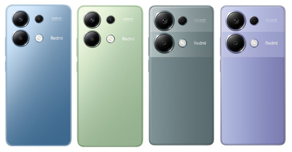 Redmi Note 13 4G Color Variants