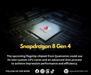 the latest chipset from qualcomm is snapdragon 8 gen 4