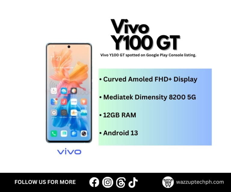 Breaking News: Vivo Y100 GT Spotted on Google Play Console with Powerful Specs!