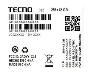 Tecno CL6: A new Smartphone with 12GB of RAM 4