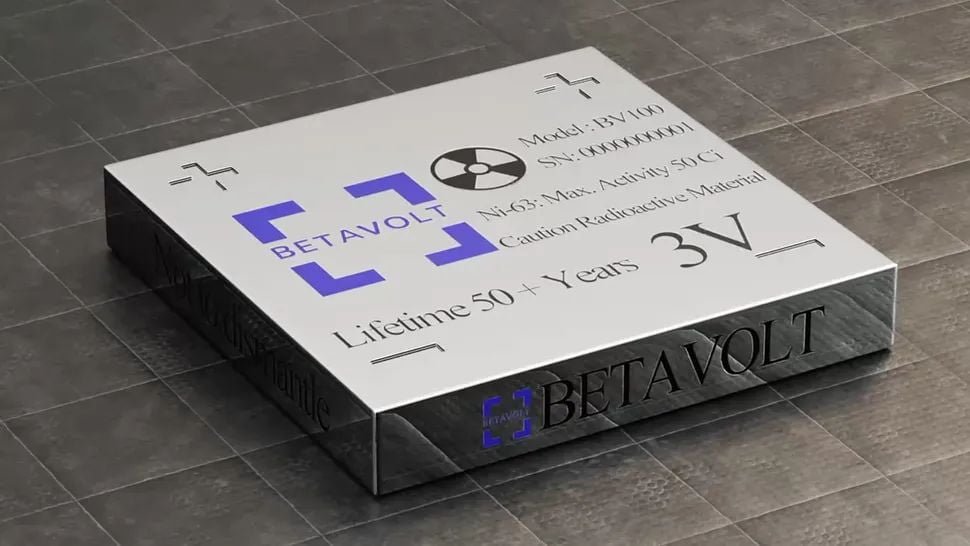 Betavolt: A Nuclear Battery That Lasts 50 Years