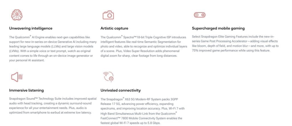 Snapdragon 7+ Gen 3 Unveiled: Harnessing On-device Generative AI 3 Snapdragon 7+ Gen 3 AI features