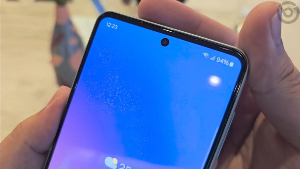 samsung galaxy m55 punch hole camera