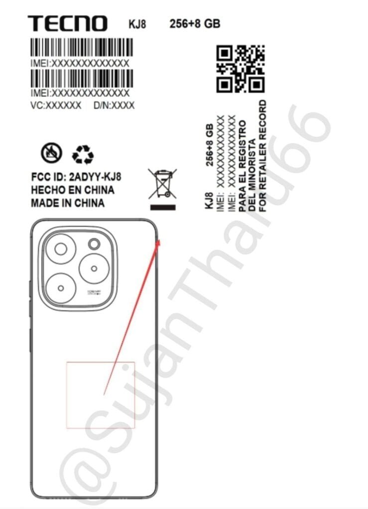 Tecno KJ8: a new budget-friendly smartphone spotted online