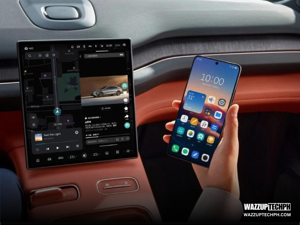 A Nio Phone 2 Smartphone With Car Integration Mobile