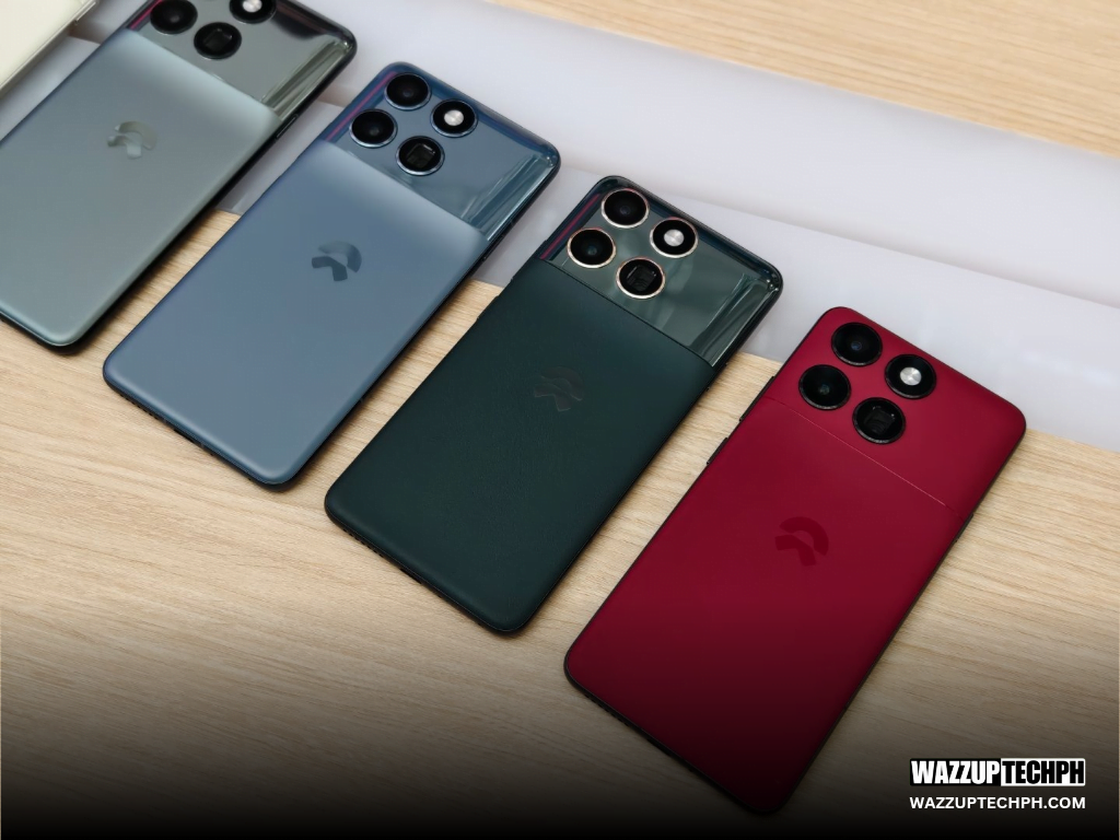 A Smartphone Nio Phone 2 With Four Color Options