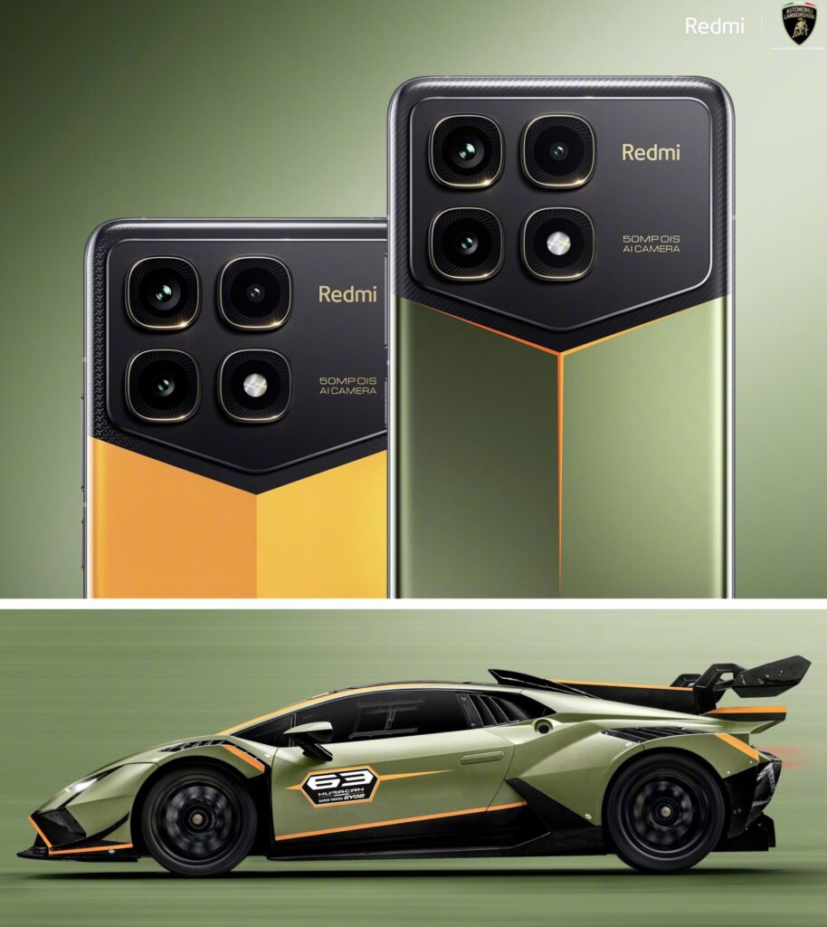 The Redmi K70 Ultra Extreme Edition With Lamborghini Squadra Corse