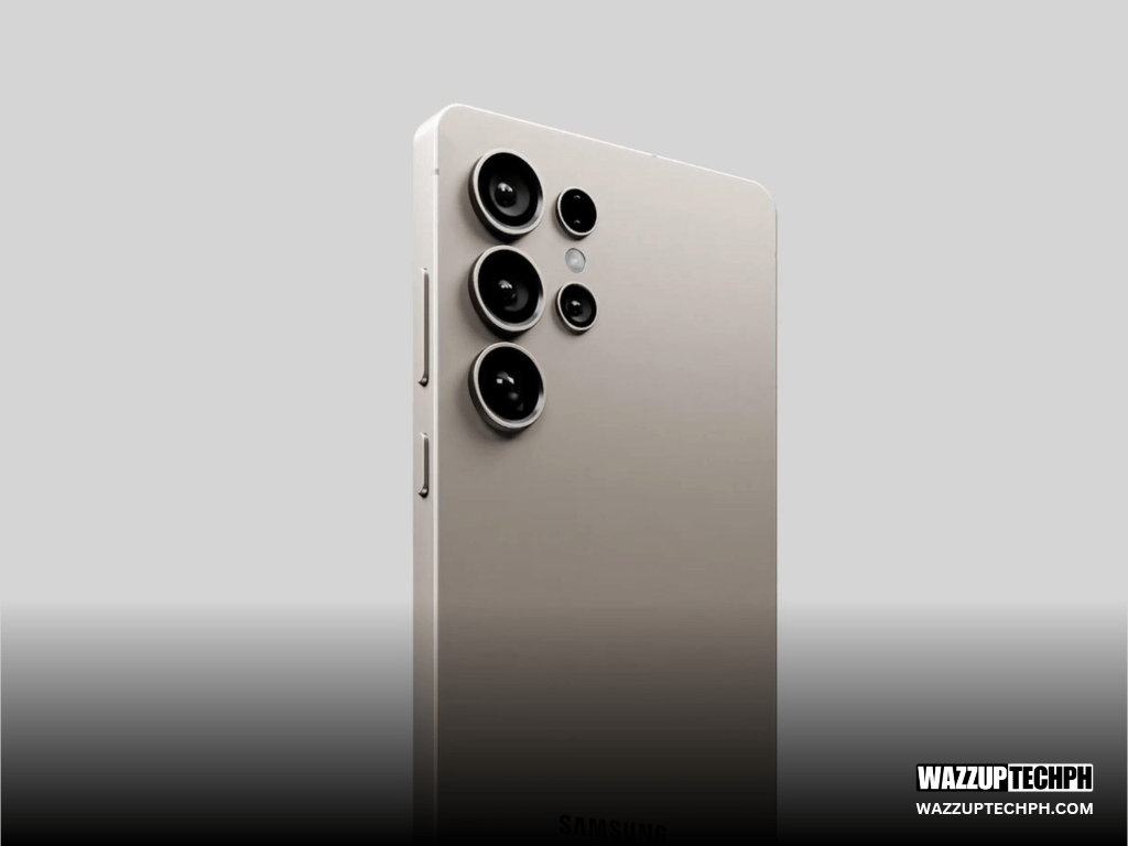 a rendered image of galaxy s25 ultra specs