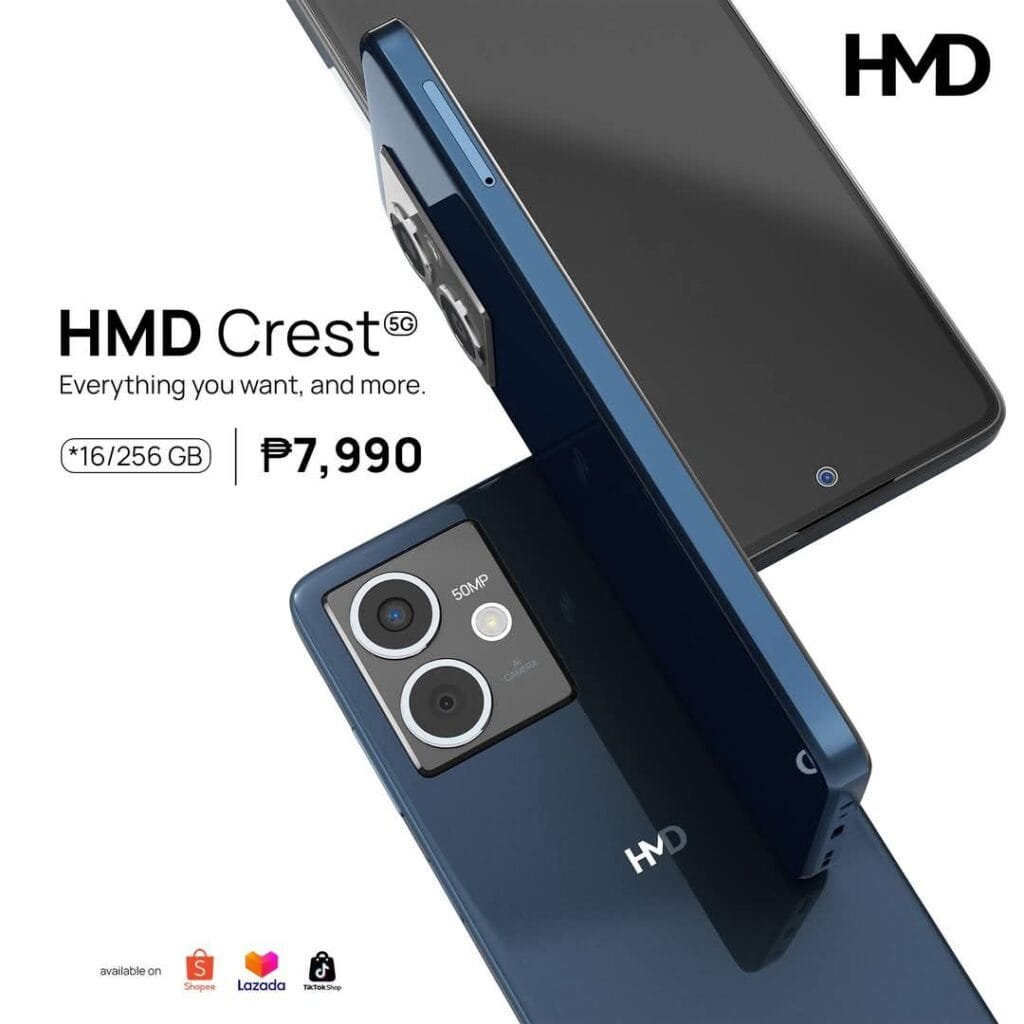 HMD Crest 5G Arrives in the Philippines with Unisoc T760 5G Processor