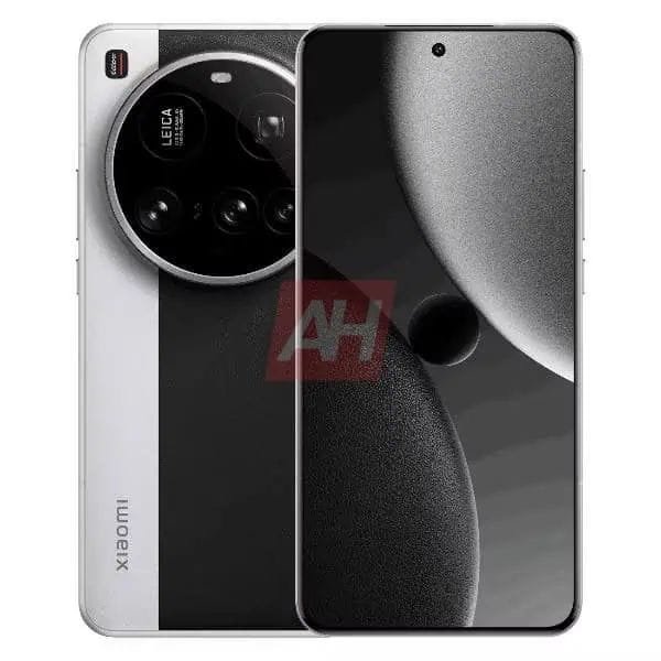 Xiaomi 15 Ultra Global Launch on March 2, 2025 3 A product shot of the Xiaomi 13 Ultra smartphone in silver and black. The phone's prominent circular Leica camera module is clearly visible on the back. The front displays a dark, abstract design. A watermark is present on the image.
