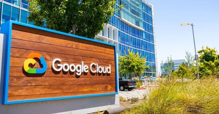 Google Cloud Outage Disrupts Spotify, Discord, and Other Services A Google Cloud sign outside a Google facility, illustrating the scale of the company affected by the recent Google Cloud outage.