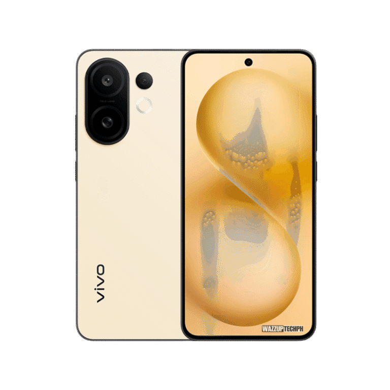 Vivo S30 A gold Vivo S30 smartphone is displayed. The back shows a triple-lens camera setup, and the front showcases a curved screen with a minimalist design.