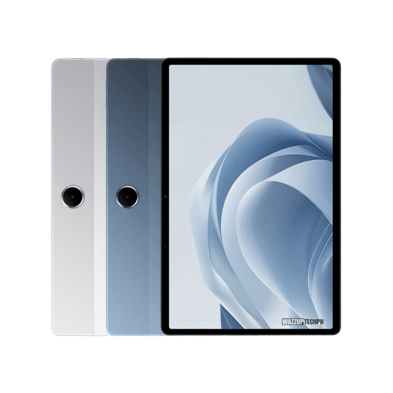 Oppo Pad SE Oppo Pad SE tablet shown in three colors: silver, light blue, and dark blue. The screen displays an abstract design.