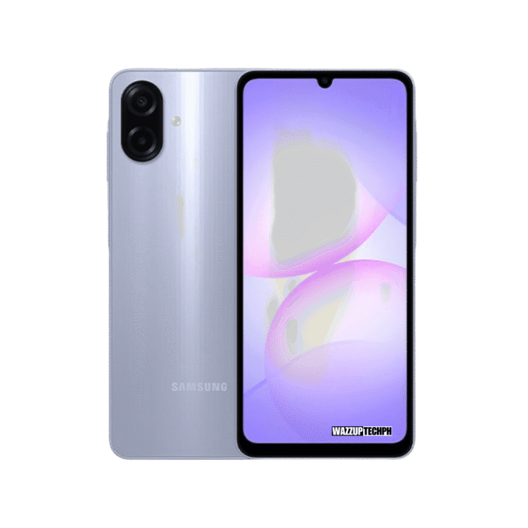 Galaxy A07 4G Image of the Samsung Galaxy A07 4G, showcasing its dual rear cameras and full display screen.