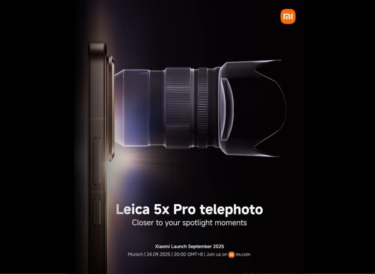 Xiaomi 15T and 15T Pro Launching on September 25, 2025, in the Philippines Promotional image for the Xiaomi 15T series, highlighting the Leica-engineered camera. The lens is prominently featured with the text "Leica 5x Pro telephoto.