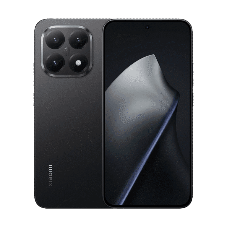 Image of the Xiaomi 15T, showcasing its quad-camera setup with Leica lens and sleek black design.