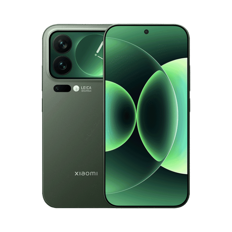 Xiaomi 17 Pro Image of the Xiaomi 15 Pro, showcasing its green color, rear camera setup with Leica branding, and front display with a centered punch-hole camera.