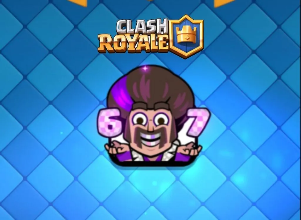 Clash Royale 67 Emote - Rare Wizard Emote