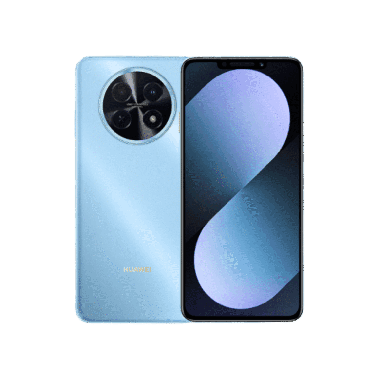 Image of the Huawei Nova 14i, showcasing its circular camera module and full-screen display.