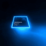 Samsung Exynos 2700 Surfaces Again on Geekbench with New Scores 2 Conceptual image of the rumored Samsung Exynos 2700 mobile processor, displayed with glowing blue edges against a dark background. The chip features 'SAMSUNG Exynos 2700' text and small design elements on its surface.