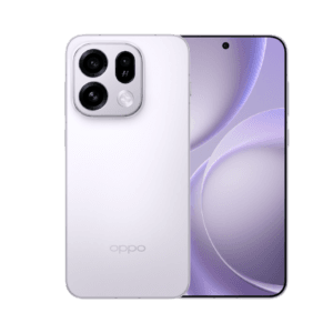 Oppo Find X9s smartphone in soft purple finish, displaying its rear Hasselblad camera module and front screen with sleek modern design