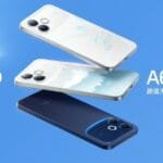 OPPO A6s Pro Launched in China; Price Starts at CNY 2,199 3 OPPO A6s Pro promotional image showcasing the phone in multiple colors against a blue background, highlighting its sleek design and camera layout.