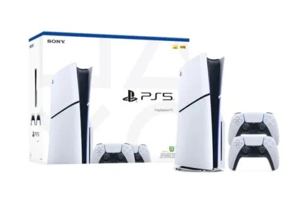 Sony Announces PS5 Price Increase Across Southeast Asia Starting May 2026 Sony PlayStation 5 console in white and black design, displayed alongside two DualSense wireless controllers and its official retail packaging, set against a plain white background