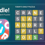 Wordle Today: Hints and Answer for April 7, 2026 (Puzzle #1,753) 2 Wordle daily puzzle solution screen featuring the final five-letter word in green tiles with the game board expanded on a professional 16:9 background.