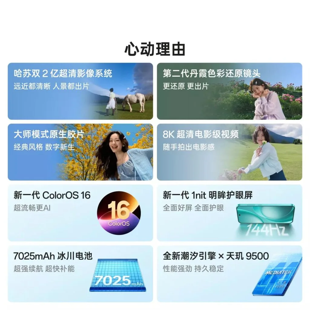 Oppo Find X9s Pro launched in China; Price Starts at CNY 5,299 2 Oppo Find X9s Pro key features: Dual 200MP Hasselblad camera, Dimensity 9500 chipset, 144Hz display and 7025mAh battery