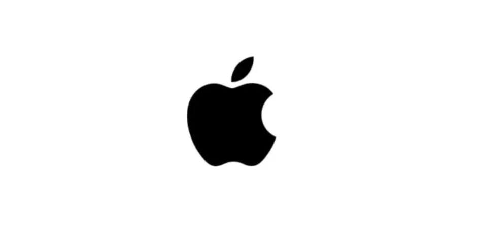 Apple Record Q2 2026 Results, Revenue Hits $111.2 Billion Black Apple Inc. logo featuring a stylized apple shape with a bite taken out of the right side and a single leaf on top, set against a plain white background