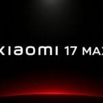 Xiaomi 17 Max May Feature 100W Charging, Snapdragon 8 Elite, and 8,000mAh Battery 3 Text "Xiaomi 17 MAX" in bold white font on black background, with subtle red glow at bottom edge, official teaser graphic.