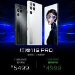 REDMAGIC 11S Pro Series Launches With Snapdragon 8 Elite Leading Version, Price Starts at CNY 4,999 5 REDMAGIC 11S Pro price: ¥5499 official / ¥4999 subsidized, 12GB+256GB, two color options