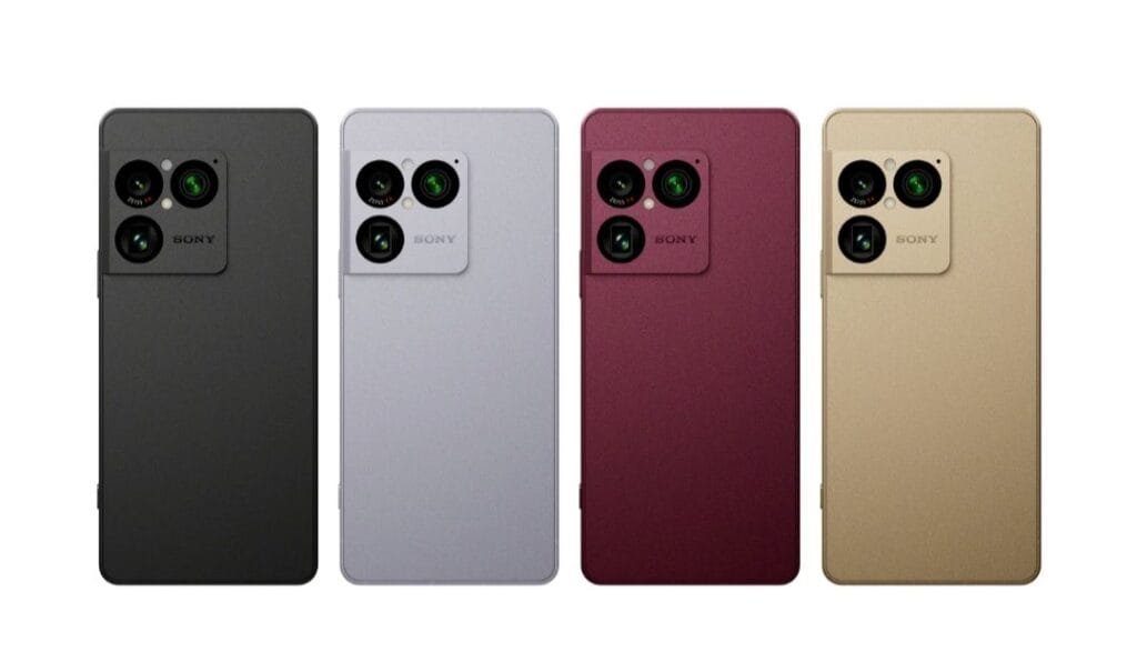 Sony Xperia 1 VIII Launched Globally; Price Starts at €1,499 1 Sony Xperia 1 VIII flagship smartphone displayed in 4 color variants: matte black, soft silver, deep red, warm gold, sleek rear camera layout